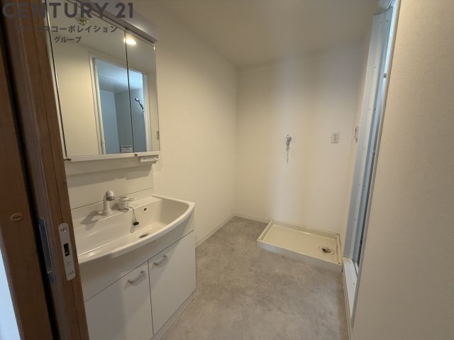 洗面設備　独立洗面台で、毎日の身支度がしやすい！