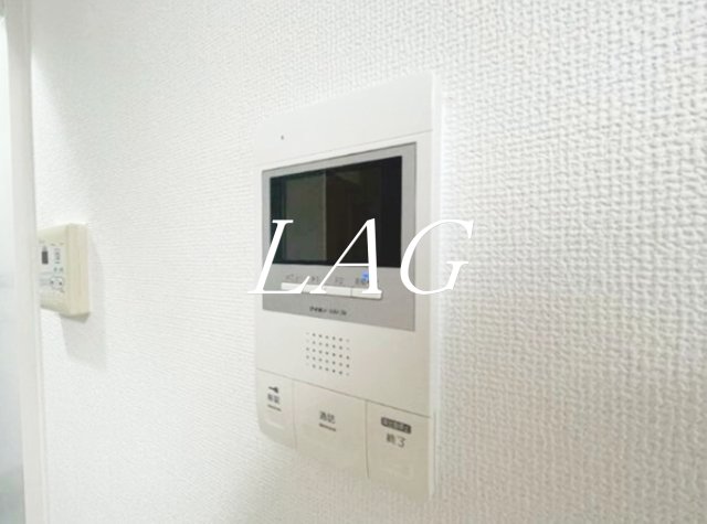 セキュリティ　モニター付きインターホンです。