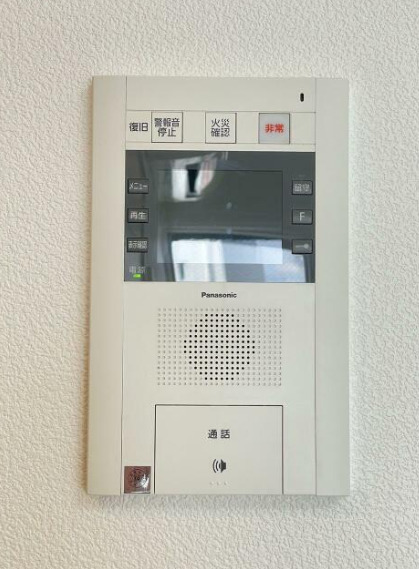 セキュリティ　モニター付きオートロックです