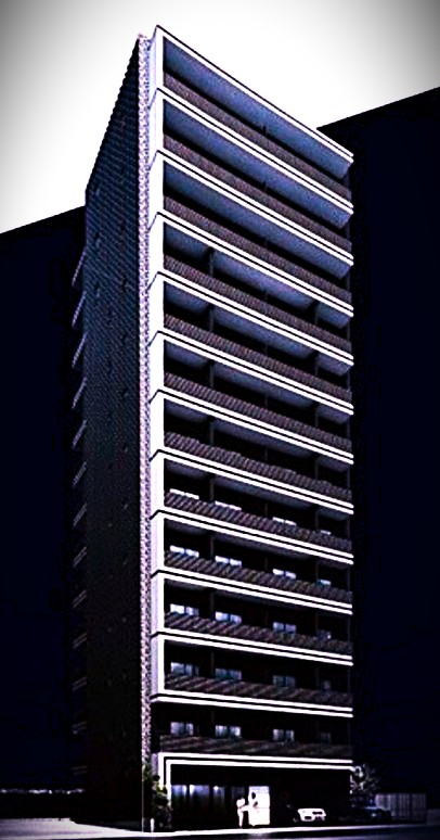 建物外観　外観パース