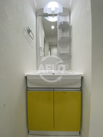 洗面設備　ビガーポリス415松ヶ枝町III　独立洗面化粧台