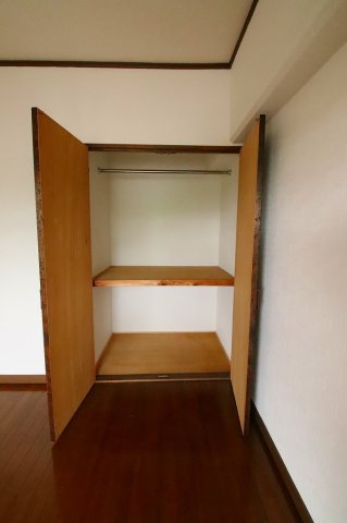 収納　たっぷりとした収納スペースです