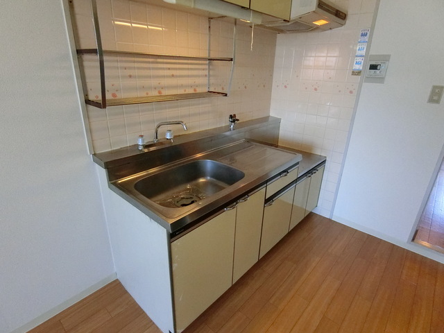 キッチン　ガスコンロ設置可