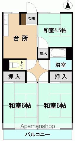 金賀マンションの間取り写真