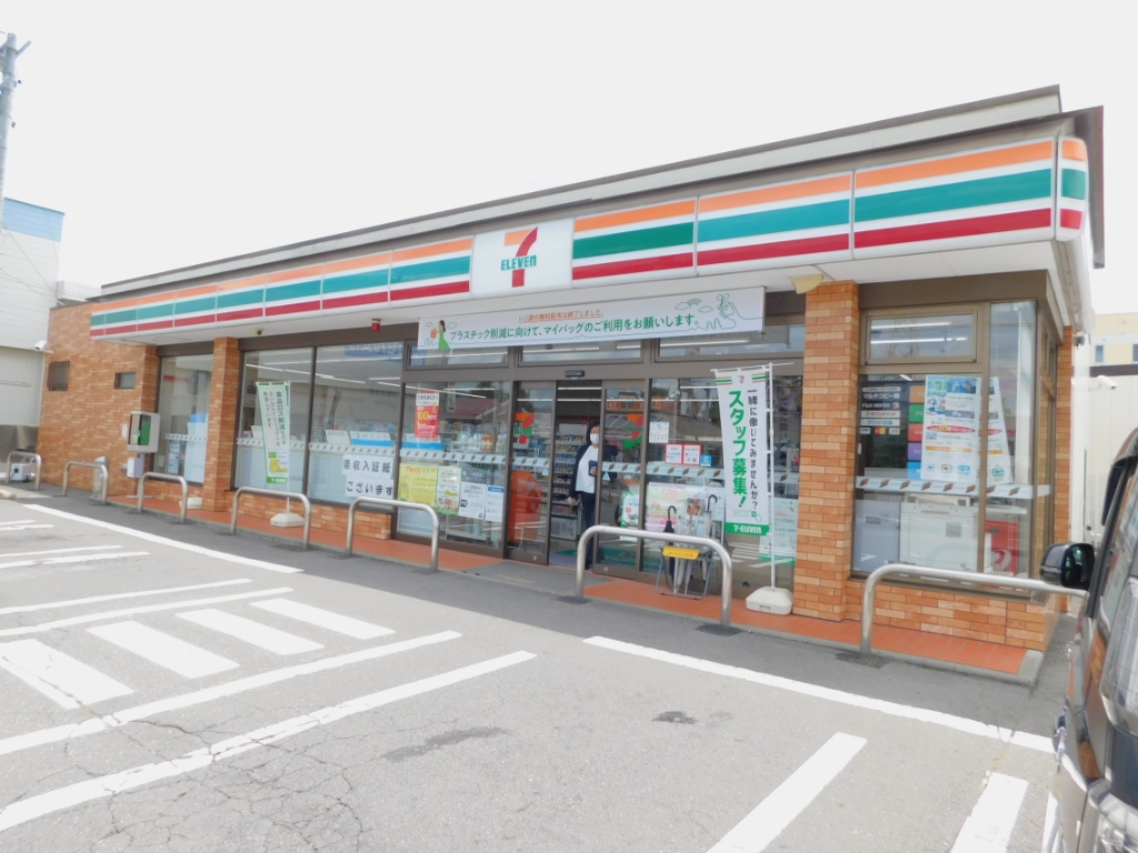 コンビニ　セブンイレブン 塩尻並木町店（コンビニ）まで502m