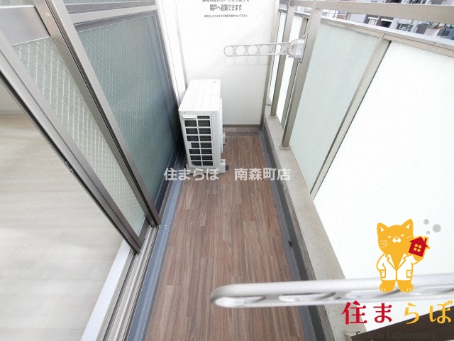 バルコニー　日常使いを想像しながら