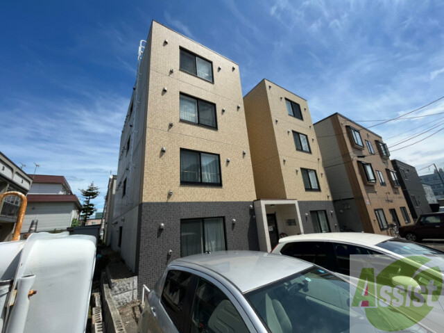 建物外観　札幌市東区北十八条東「クレセールＮ１８」