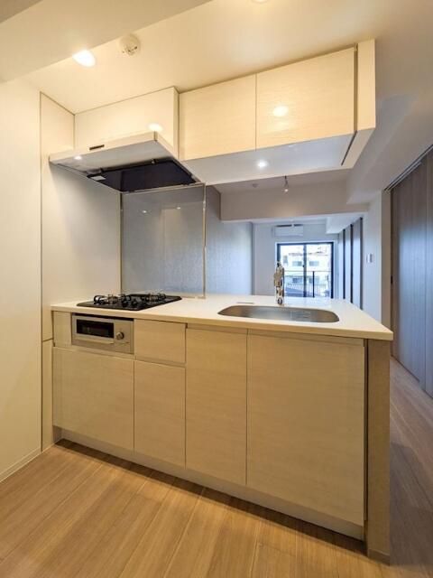 キッチン　※同タイプ４階のお部屋です?