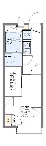 レオパレスBELL NICEの間取り写真