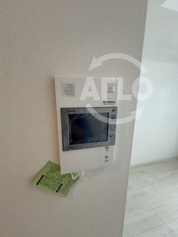 セキュリティ　エスリード大阪イーストエッジ　モニター付きインターホン