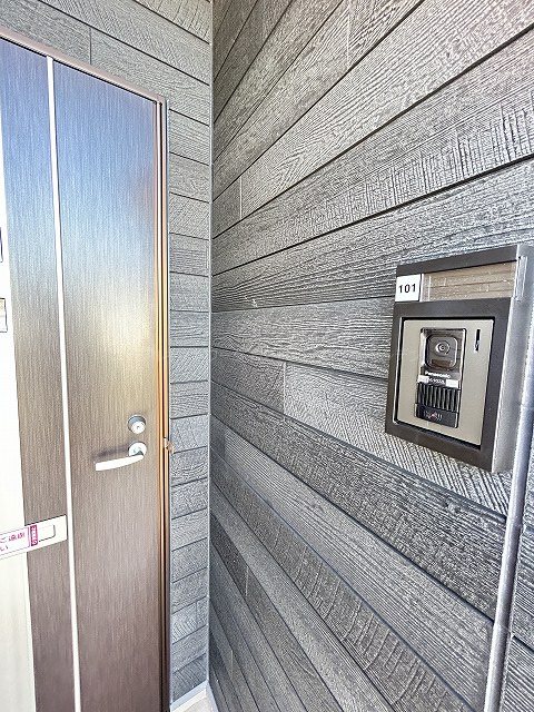 セキュリティ　※写真は101号室のものです。（参考）
