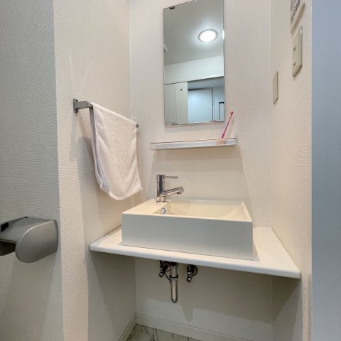 洗面設備　同仕様タイプです