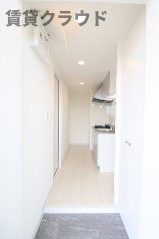 玄関　散らかりやすい玄関もシューズボックス付きでスッキリ収納♪