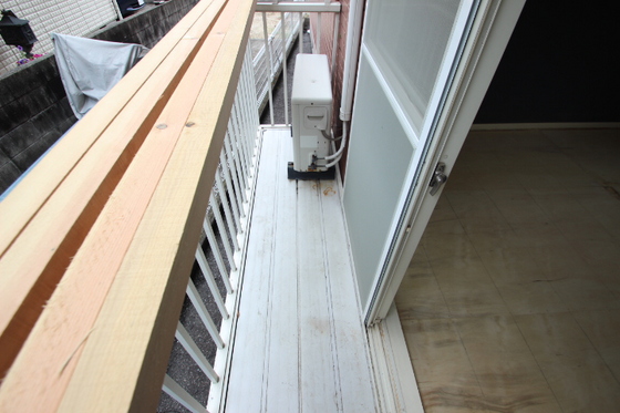 バルコニー　※別部屋の写真です