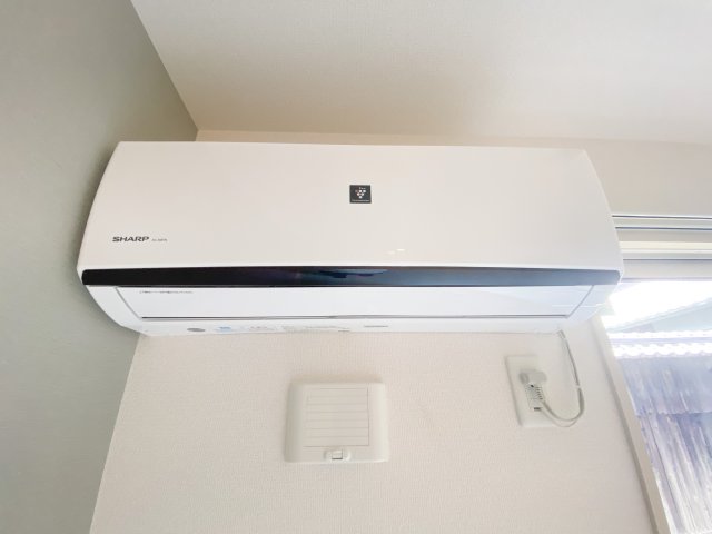 その他設備　エアコン付きで夏でも冬でも快適に過ごせます！