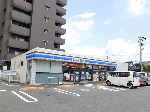 コンビニ　ローソン松山福音寺町店（コンビニ）まで600m