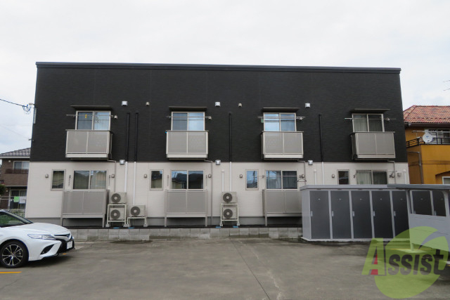 建物外観　名取市上余田「ラヴィス」