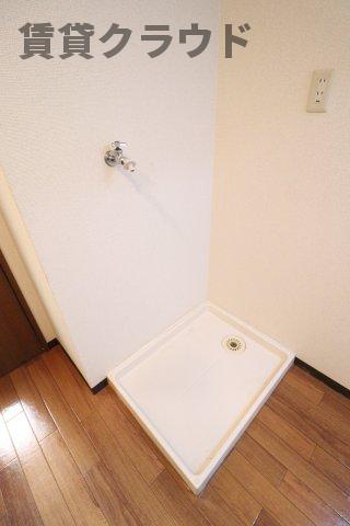 洗面設備　広い洗面スペース