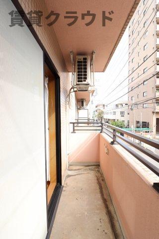 バルコニー　広々としたバルコニーです