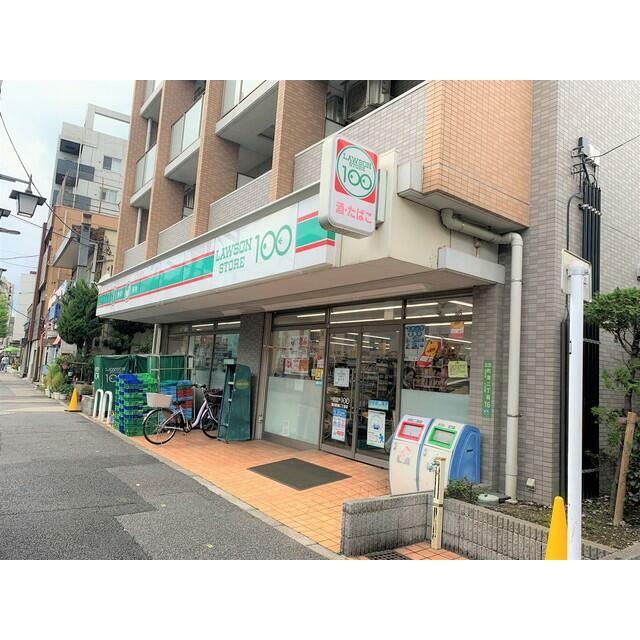 コンビニ　ローソンストア１００　荒川町屋二丁目店（コンビニ）まで362m