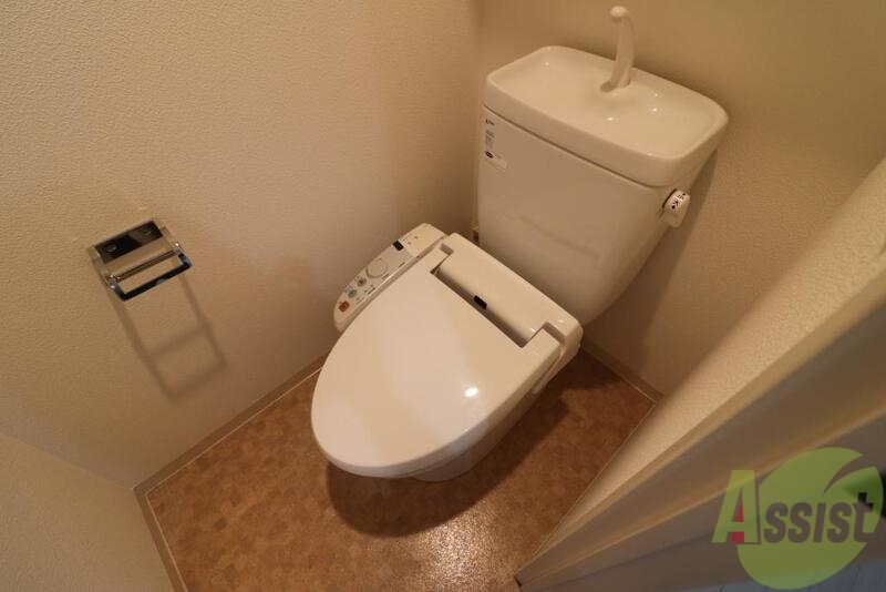 トイレ　快適に使用できる、清潔感にこだわったトイレです。