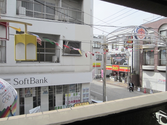眺望　東十条商店街が見えます！