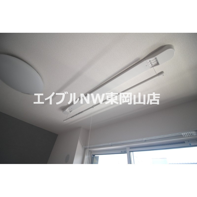 その他設備　室内干し