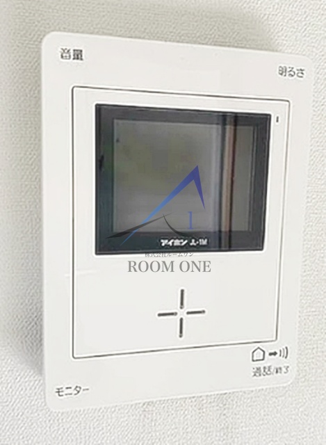 セキュリティ　モニター付きインターホンです。
