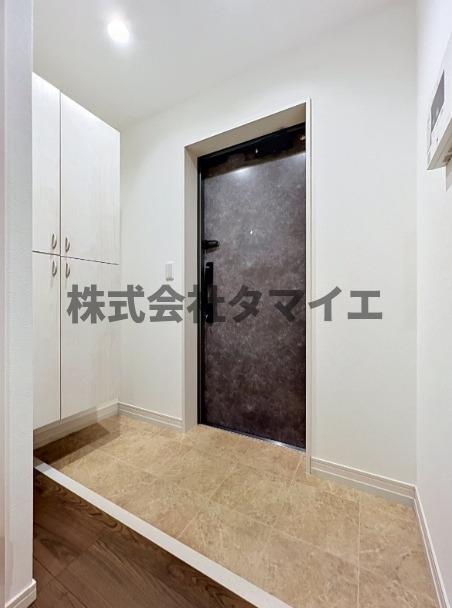 玄関　シンプルで使いやすい玄関です