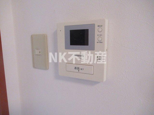セキュリティ　モニターフォンです