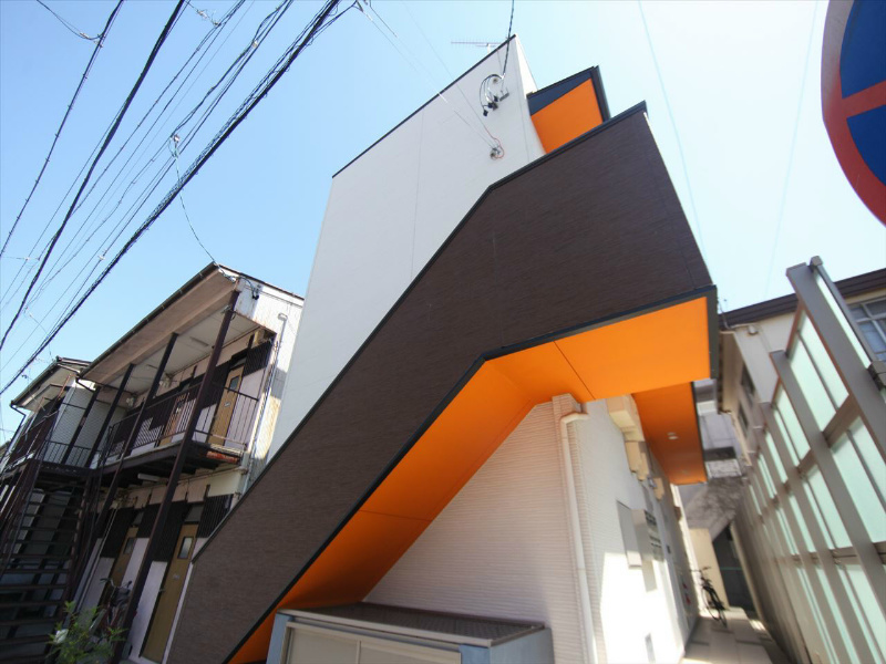 建物外観　外観　デザイナーズ　光インターネット無料