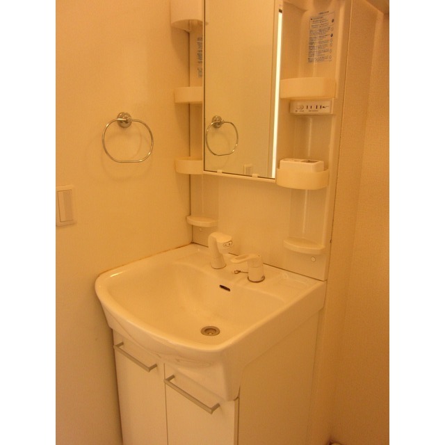 洗面設備　別の部屋の写真になります