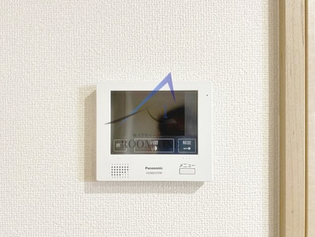 セキュリティ　モニター付きインターホンです。