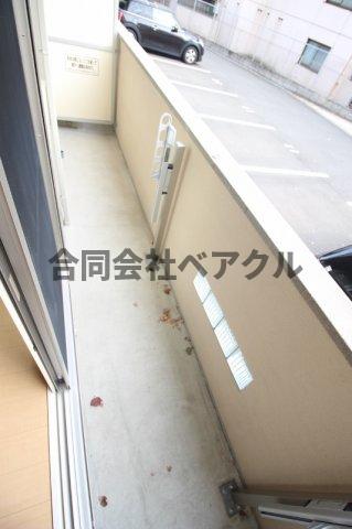 バルコニー　広々としたバルコニーです