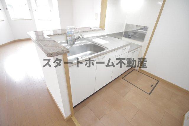 キッチン　キッチンでお料理をお楽しみください
