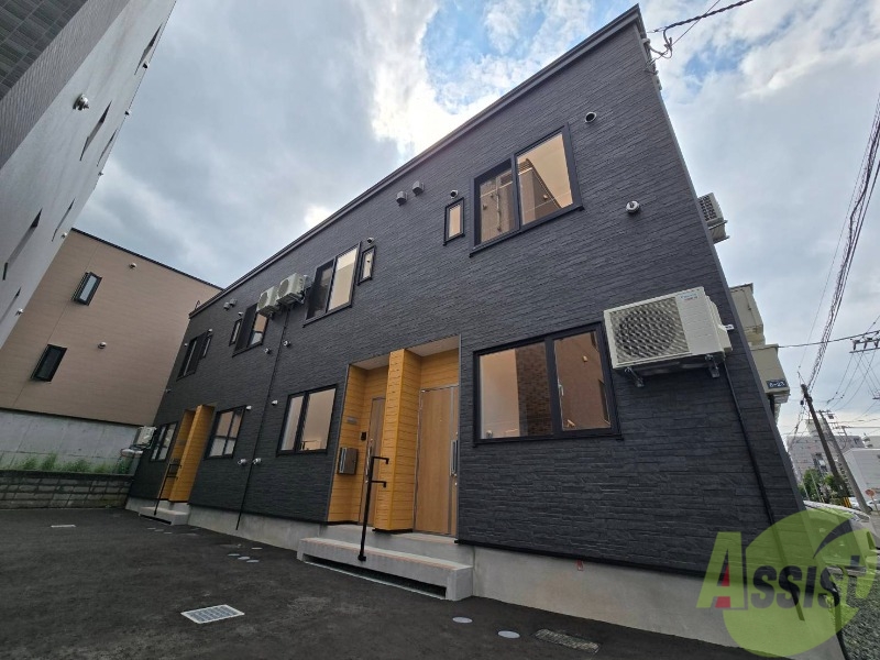 建物外観　札幌市西区二十四軒「リベルテ琴似」