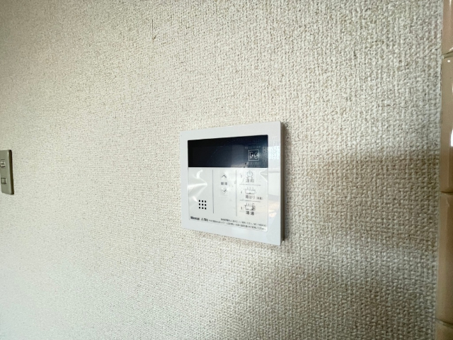 その他設備　給湯パネルです