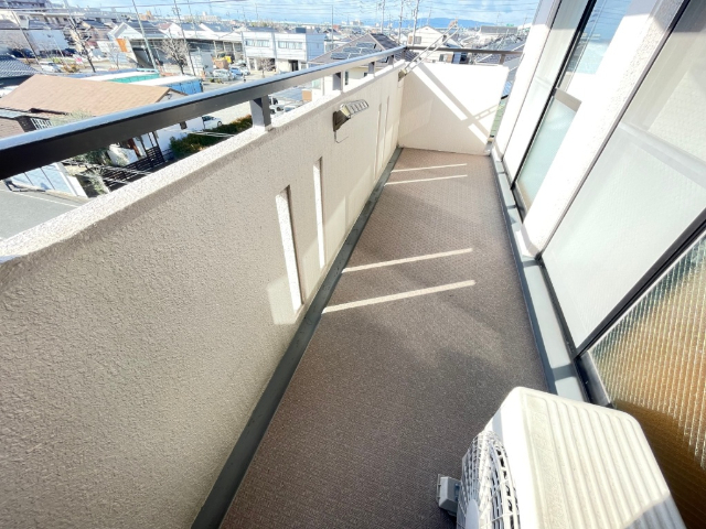 バルコニー　ベランダです