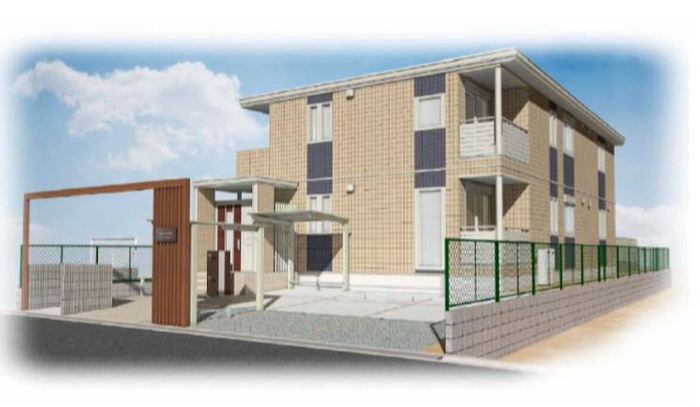 建物外観　完成予想図