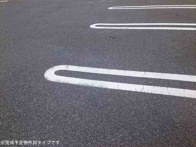 駐車場　バス