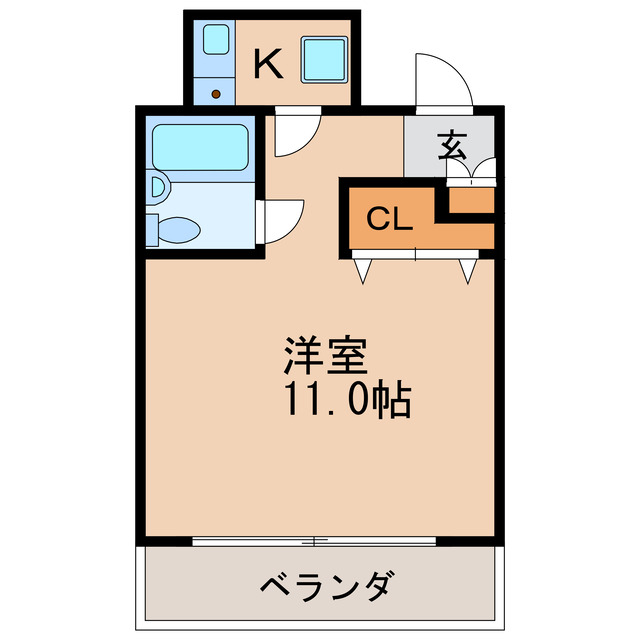 ラフィネ新栄の間取り写真