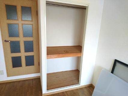 収納　奥行きのある収納です