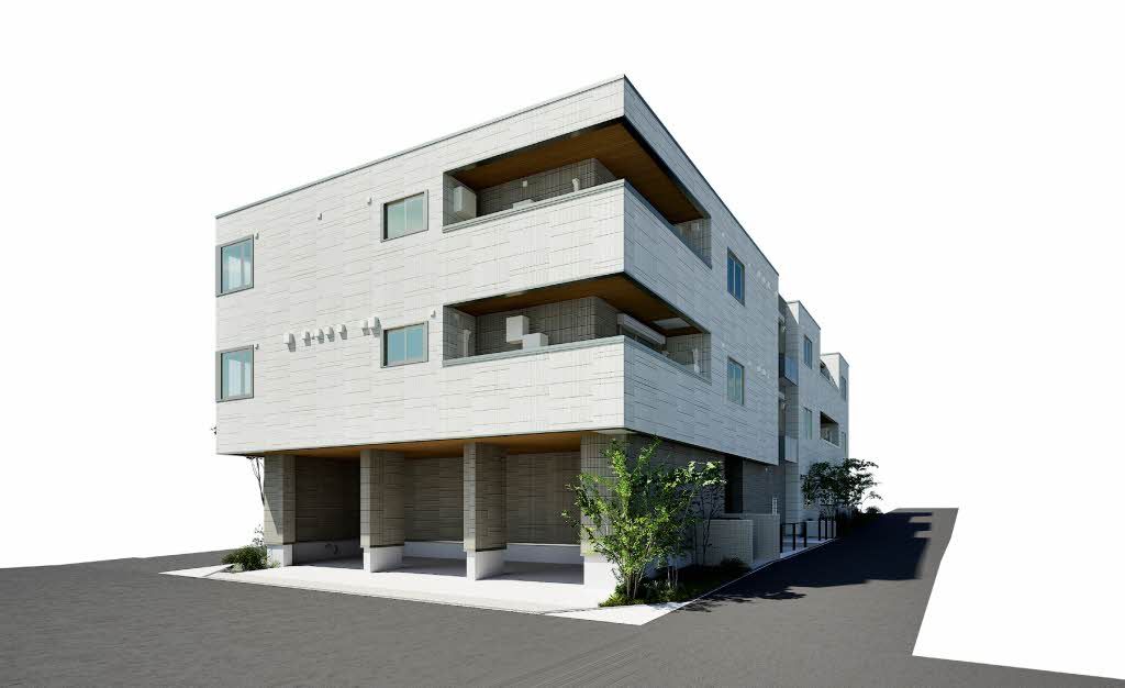 建物外観　完成予想図