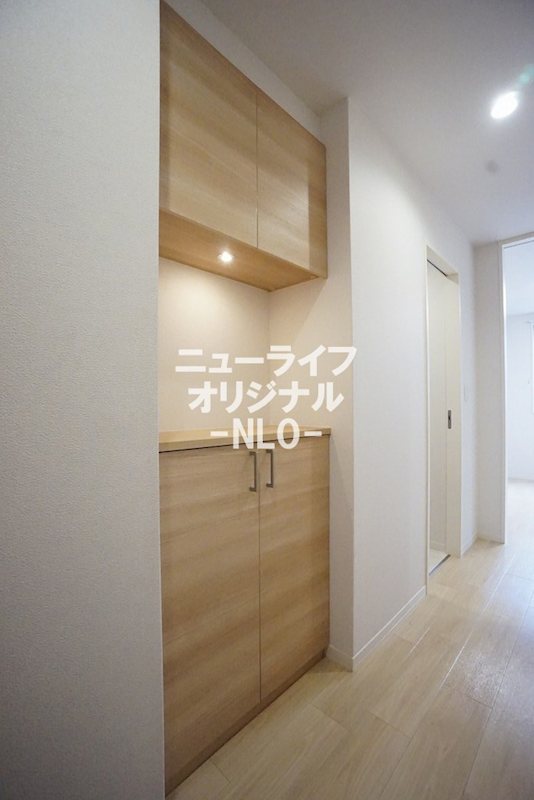 玄関　シューズボックス付きの玄関です☆
