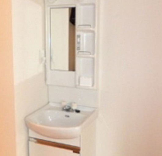洗面設備　※写真は別部屋です