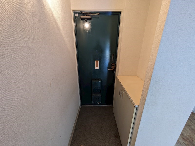 信雄マンションの玄関写真