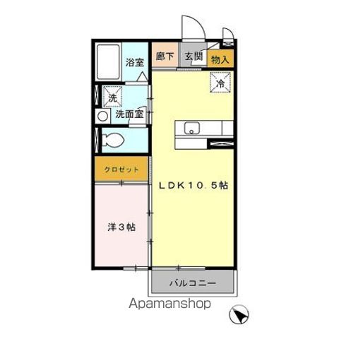 レセンテの間取り写真