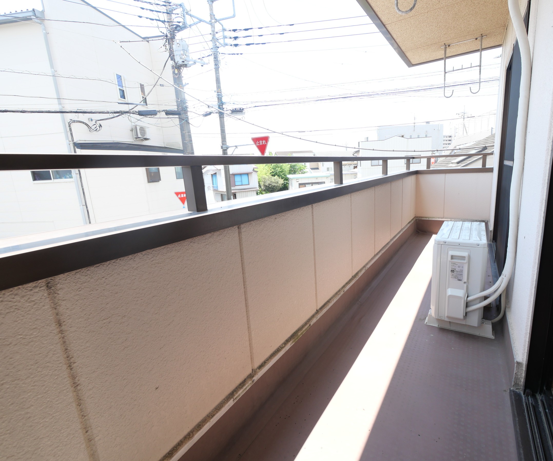 バルコニー　陽当たりが良いです♪