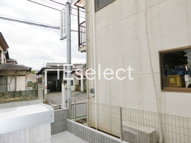 眺望　1階バルコニーからの景色。