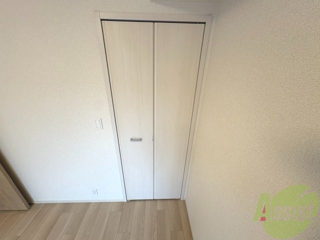 収納　こちらの収納は、洋室に設置されていました。